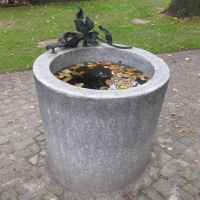 Brunnenobjekt im Freien