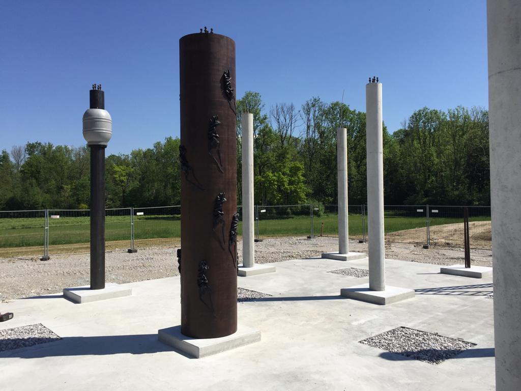 Eisensäule Wolfgang Stiller